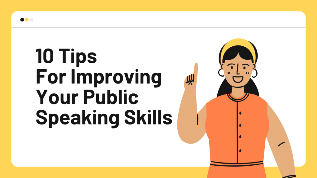 tips of public speaking skills
